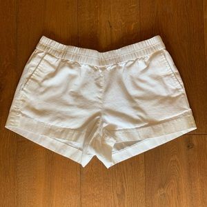 White JCrew shorts